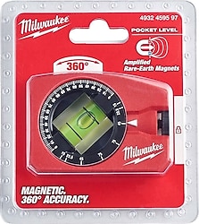 Milwaukee T4932459597 Açı Ayarlı Cep Tipi Su Terazisi