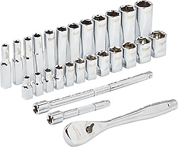 Milwaukee T4932464943 1/4" 28 Parça Lokma Takımı