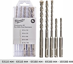 Milwaukee T4932471242 Sds Plus 5 Parça Matkap Ucu Seti