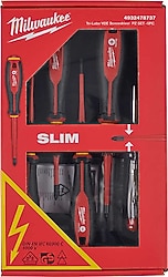 Milwaukee T4932478737 Tri-Lobe 5 Parça VDE Tornavida Seti