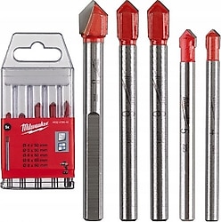 Milwaukee T4932479948 5 Parça Cam Seramik Matkap Ucu Seti