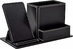 Mimaks DK-155 3 Bölme Suni Deri Masaüstü Set