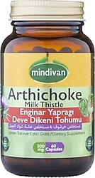 Mindivan Enginar ve Devedikeni Tohumu Ekstreli 60 Kapsül