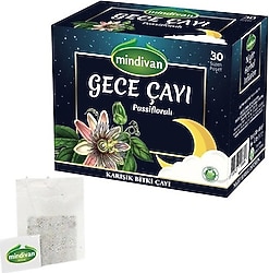 Mindivan Passifloralı Gece Karışık Bitki Çayı 30'lu