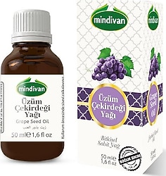 Mindivan Üzüm Çekirdeği Yağı 50 ml