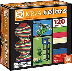 MindWare Keva Colors 120 Parça Ahşap Yapı Blok