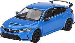 Mini GT MGT00637 Honda Civic Type R Boost Blue Pearl 2023 1:64 Model Araba