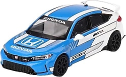 Mini GT MGT00753 Honda Civic Type R #3 2023 Pace Car Blue Model Araba