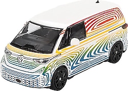 Mini GT MGT00899 Volkswagen ID. Buzz Prototype Rainbow 1:64 Model Araba