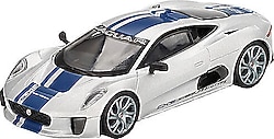 Mini GT MGT00960 Jaguar C-X75 Silver 1:64 Model Araba
