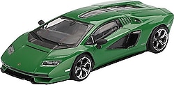 Mini GT MGT00976 Lamborghini Countach LPI 800-4 Verde Medio 1:64 Model Araba