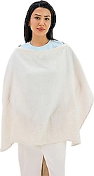 Miniboni Müslin White-Grey Emzirme Örtüsü