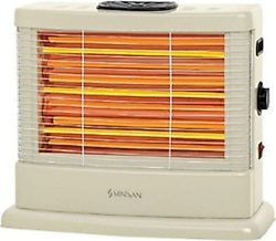 Minisan MS-2100 Midi Beyaz 2100 W Buharlı Quartz Isıtıcı