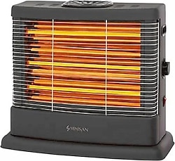 Minisan MS-2100 Midi Koyu Gri 2100 W Buharlı Quartz Isıtıcı