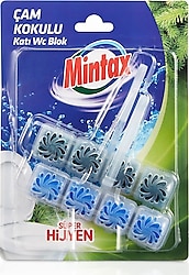 Mintax Çam Kokulu Katı Wc Blok 2x48 gr