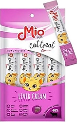 Mio Ciğerli 4x15 gr Krema Kedi Ödül Maması