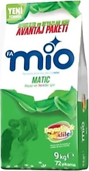 Mio Matik Renkliler ve Beyazlar için 9 kg Toz Deterjan