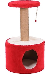 Mio Roll Kırmızı Kedi Tırmalama