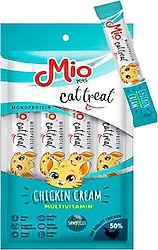 Mio Tavuklu Multi Vitaminli 4x15 gr Krema Kedi Ödülü