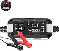 Mioji Mio 3500 3.5A 6V Akıllı Araç Akü Şarj Cihazı