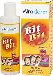 Miraderm BitBit 200 ml Bit Şampuanı