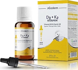 Miraderm D3K2 20 ml Damla