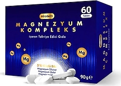 Miraderm Magnezyum Complex 60 Tablet