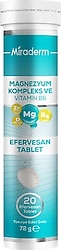 Miraderm Magnezyum Kompleks Ve Vitamin B6 20 Tablet