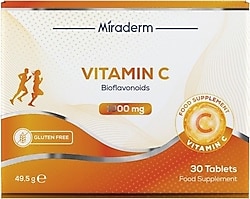 Miraderm Vitamin C 1000 mg 30 Tablet