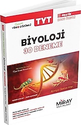 Miray Yayınları TYT Biyoloji 30 Deneme