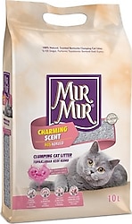 Mırmır Bebek Pudrası Kokulu 10 lt Bentonit Kedi Kumu