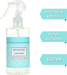 Misedor 330 ml Saray Çiçeği Oda ve Çamaşır Parfümü