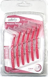 Misip Type Pembe 0.4 mm 6'lı Arayüz Fırçası
