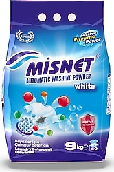 Misnet 9 kg Beyazlar için Toz Deterjan