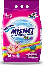 Misnet 9 kg Renkliler için Toz Deterjan