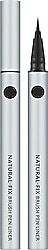Missha Natural Fix Brush Waterproof Black Kalem Eyeliner
