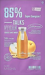 Missha Talks Vegan Enerji Verici 25 ml Yüz Maskesi