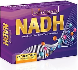 Mitonad Nadh İçeren 30 Tablet