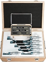 Mitutoyo 103-913-50 0-150 mm Mekanik Dış Çap Mikrometre Seti