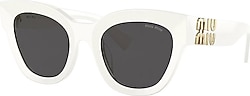 Miu Miu Glimpse 01YS 1425S0 White-Grey Kadın Güneş Gözlüğü