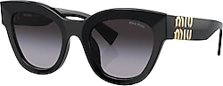 Miu Miu Glimpse 01YS 1AB5D1 Black-Grey Kadın Güneş Gözlüğü