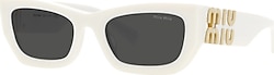 Miu Miu Glimpse 09WS 1425S0 White-Dark Grey Kadın Güneş Gözlüğü