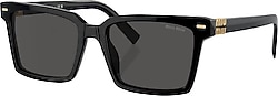 Miu Miu 13ZS 16K5S0 Black-Dark Grey Kadın Güneş Gözlüğü