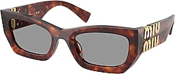Miu Miu Glimpse 09WS 21C40O Havana Mogano-Grey Kadın Güneş Gözlüğü