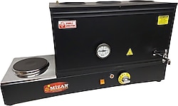 Mizan 40 lt Üç Demlikli Elektrikli Pleytli Çay Kazanı - Siyah