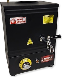 Mizan 10 lt Tek Demlikli Elektrikli Pleytsiz Çay Kazanı - Siyah