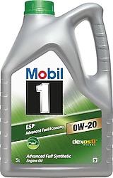 Mobil 1 ESP X2 0W-20 5 lt Motor Yağı - 2022