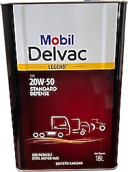 Mobil Delvac Legend 20W-50 Standard Defense 18 lt Motor Yağı