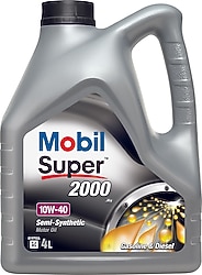 Mobil Super 2000 X1 10W-40 4 lt Motor Yağı - 2021