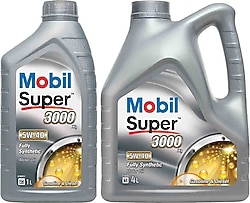 Mobil Super 3000 X1 5W-40 4+1 lt Motor Yağı